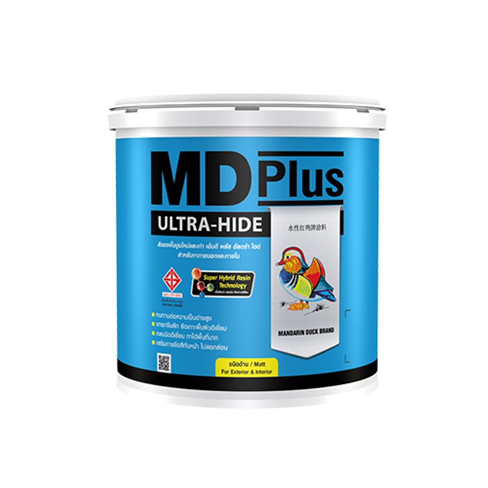 #TOA สีทาบ้าน MD Plus #0000 รองพื้นปูนใหม่-เก่า ขนาด 8.75ลิตร