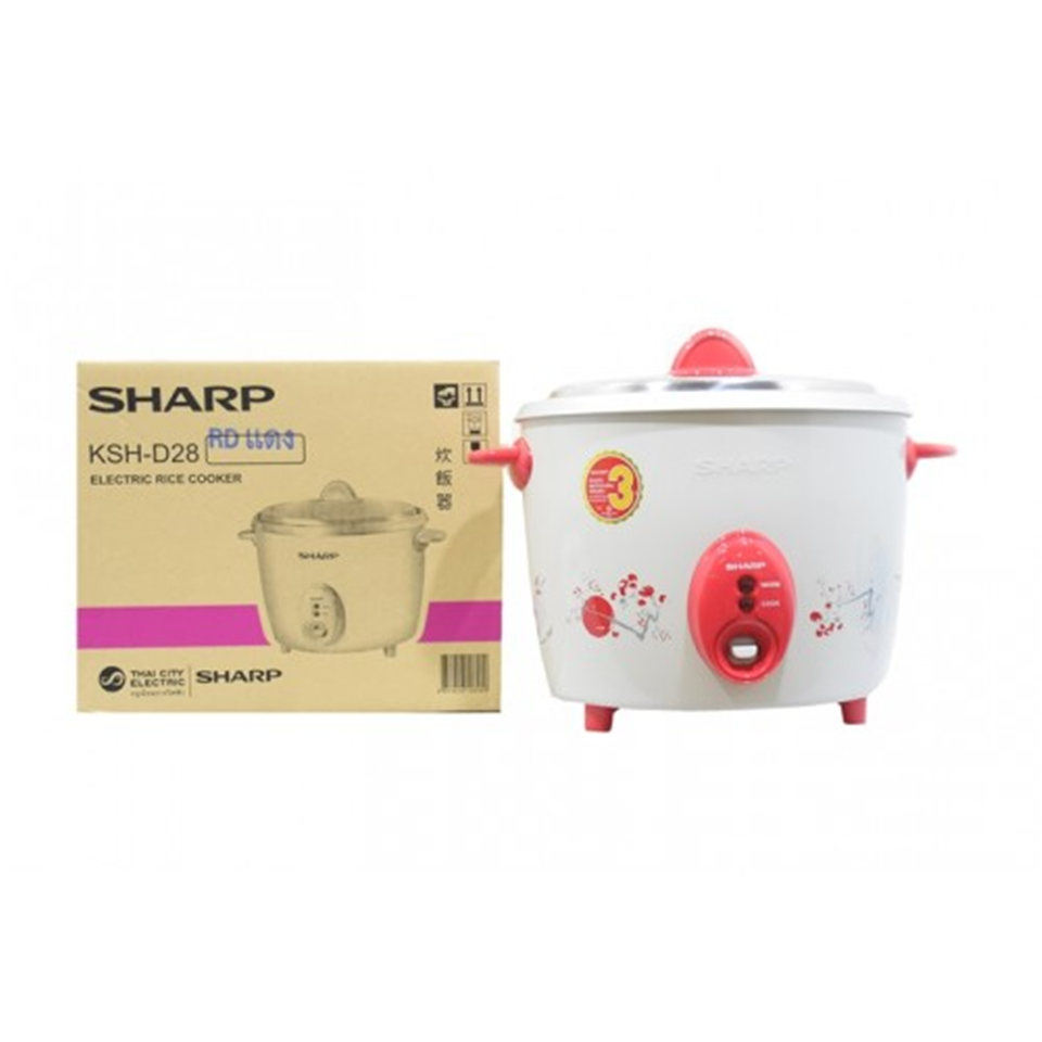 #SHARP หม้อหุงข้าวชาร์ป KSH-D28  2.8L