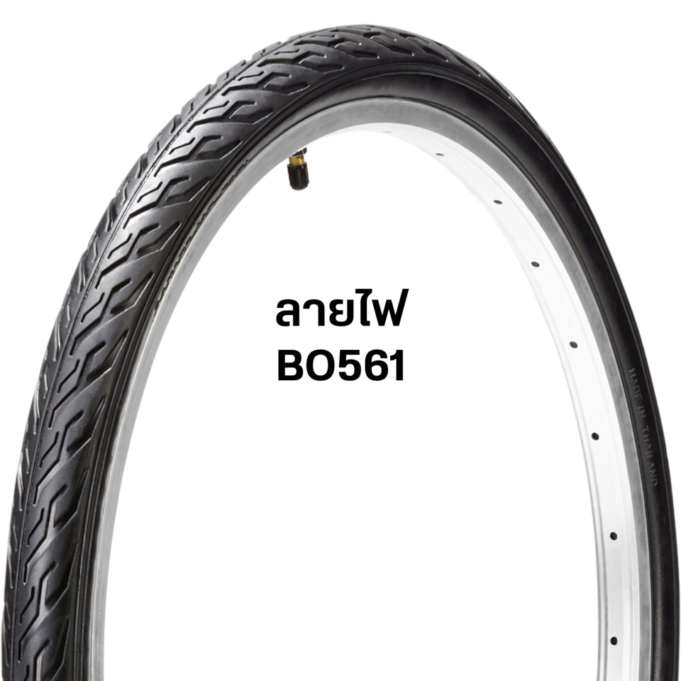 ยางนอก(PKT) 24X1.75 ลายไฟ B0455 ตราม้า @50