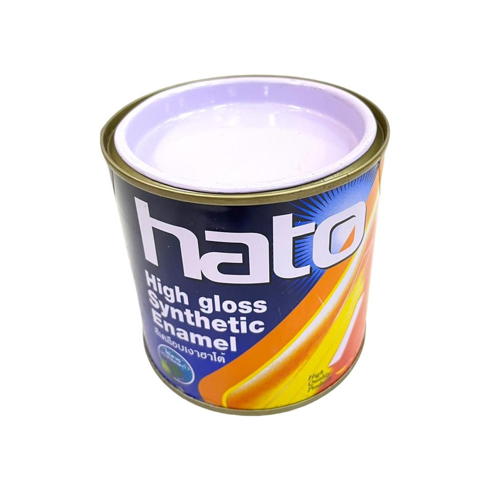 #HATO สีน้ำมัน ขาว S-600 (0.3L)