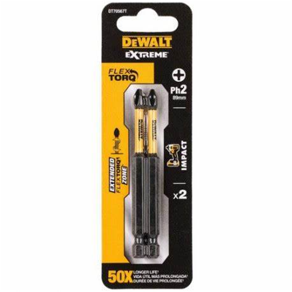 #DEWALT #ACC DT70567T-QZ ดอกไขควง 2 ชิ้น