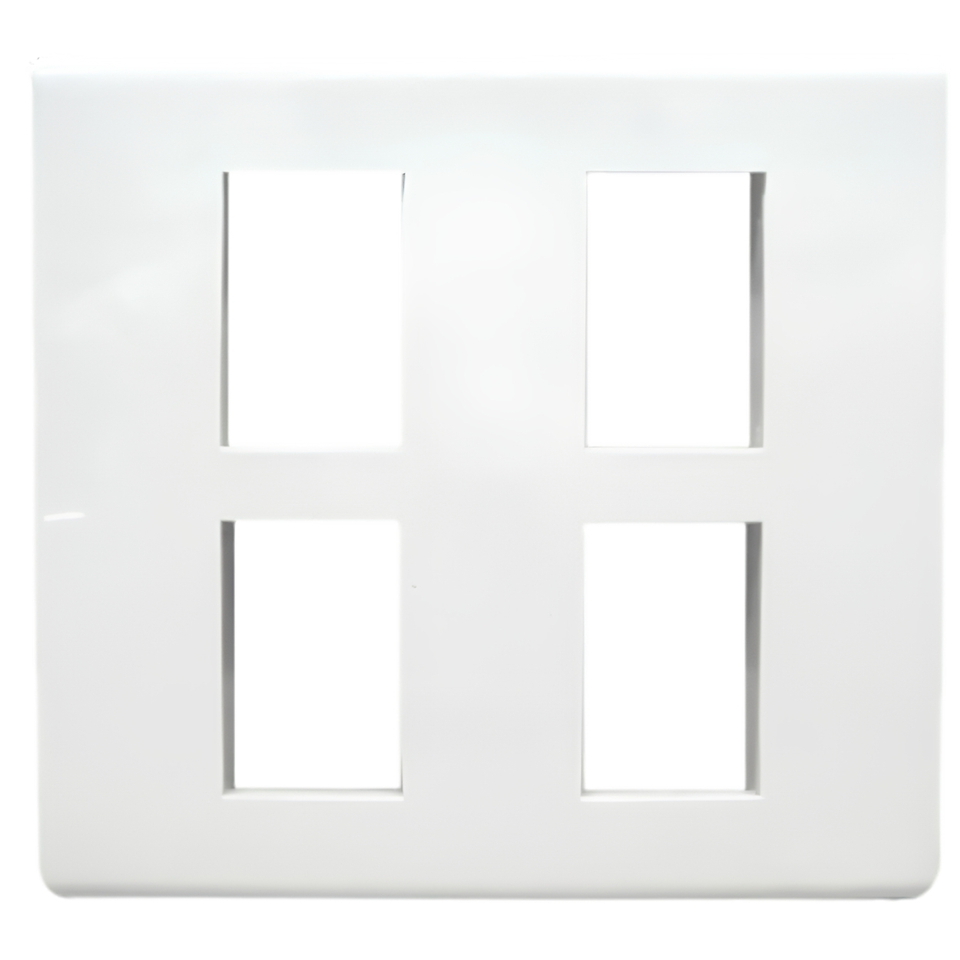 #Zeberg หน้ากาก 4x4 4 ช่อง (รุ่นใหม่)