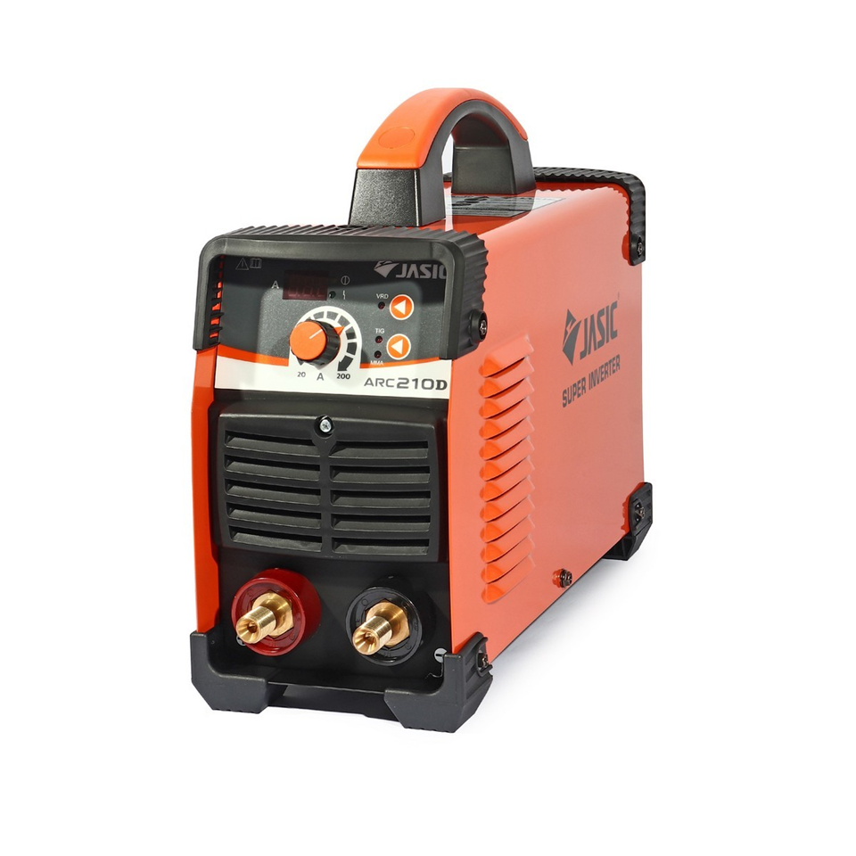 #JASIC #SET ตู้เชื่อม รุ่น ARC210D (1HP) 20-200A ระบบ MMA / Lift TIG แรงดันไฟเข้า 1 เฟส 220V ระบบป้องกัน IP21S