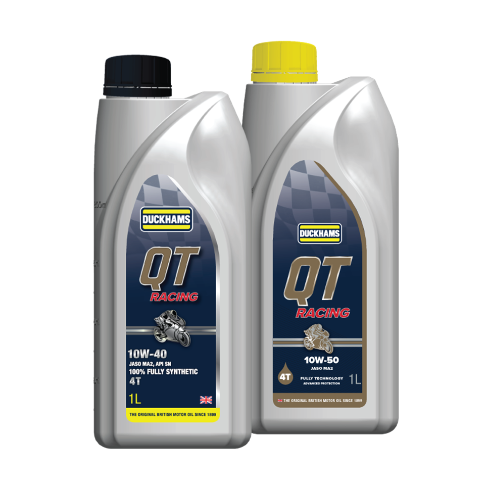 #DUCKHAMS [สังเคราะห์แท้] QT Racing 10W50 1L ดั๊กแฮมส์จากอังกฤษ