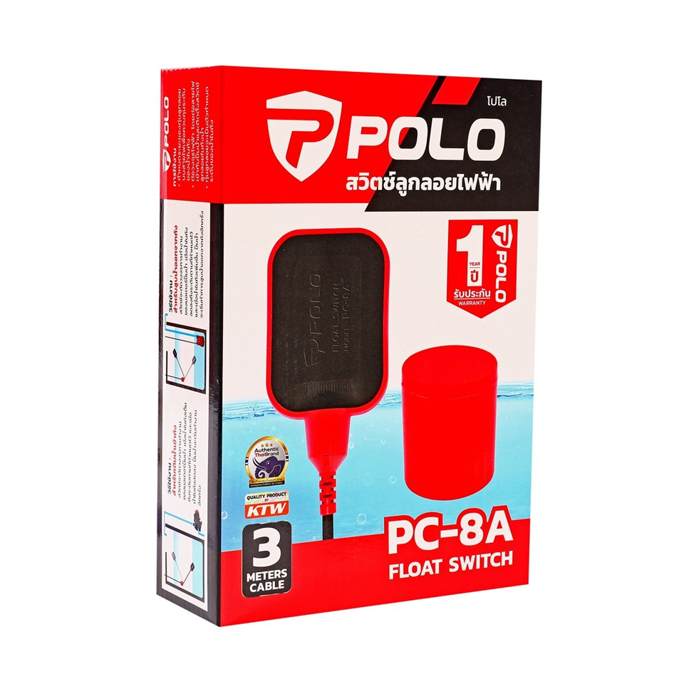 #POLO ลูกลอยไฟฟ้า PC-8A