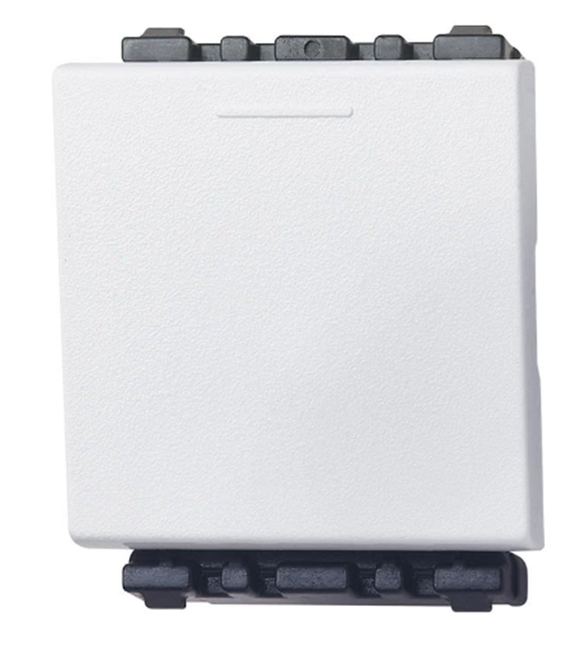 #PANASONIC สวิตช์ทางเดียว 2 ช่อง INITIO สีขาว รุ่น WEGN5521