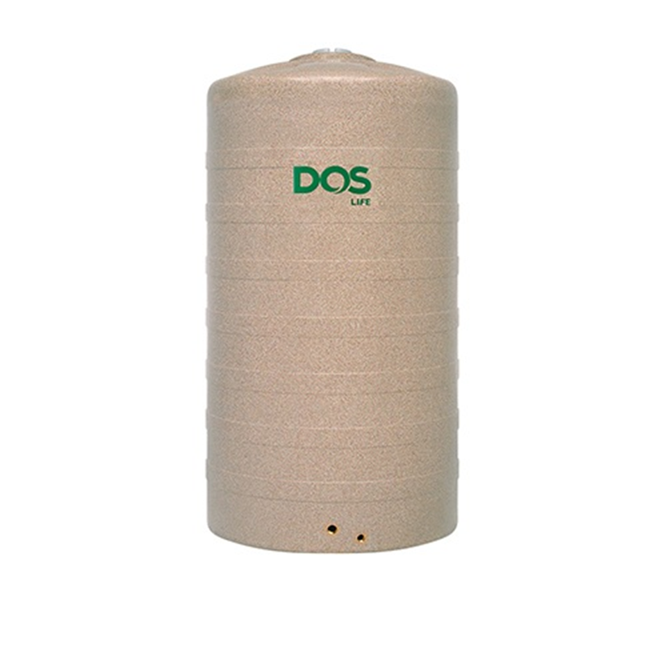 #DOS ถังเก็บน้ำบนดิน GRANITO DWT DOS รุ่น COM-01/SB-1000L สีแซนดี้ บราวน์