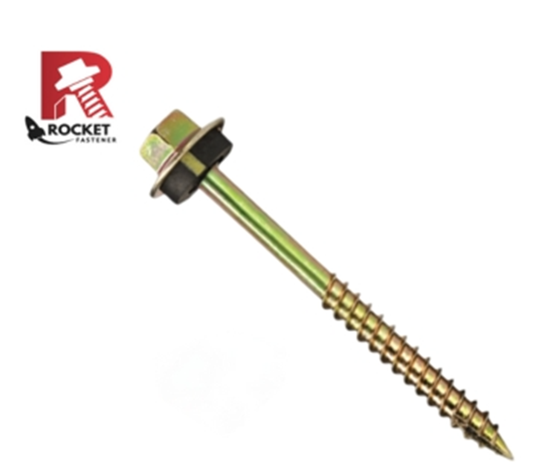 #ROCKET สกรูลอนคู่ ไม้ Y/Z RC #10-12x32