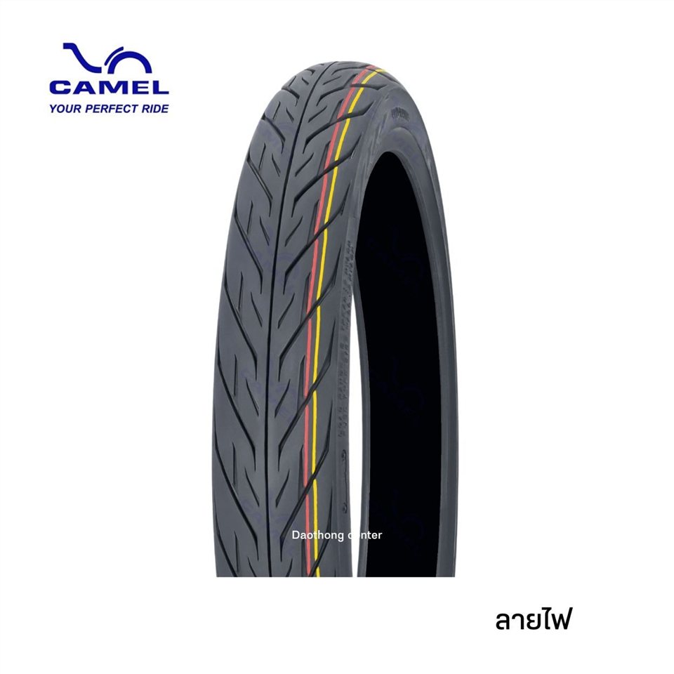 #CAMEL ยางนอก(TT) 225-17 (60/90-17) CM2 (ไฟ) คาเมล @20