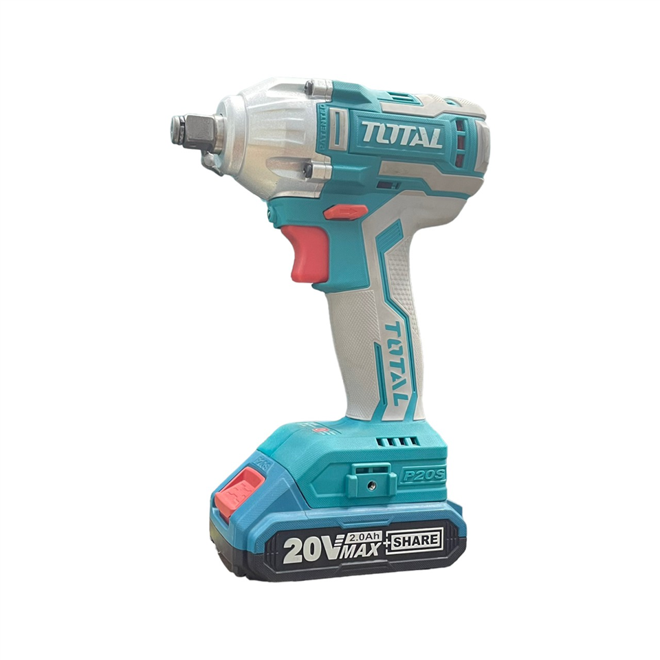 #TOTAL บล็อกไร้สาย 20V 1/2นิ้ว (4หุน) #TIWLI-2001