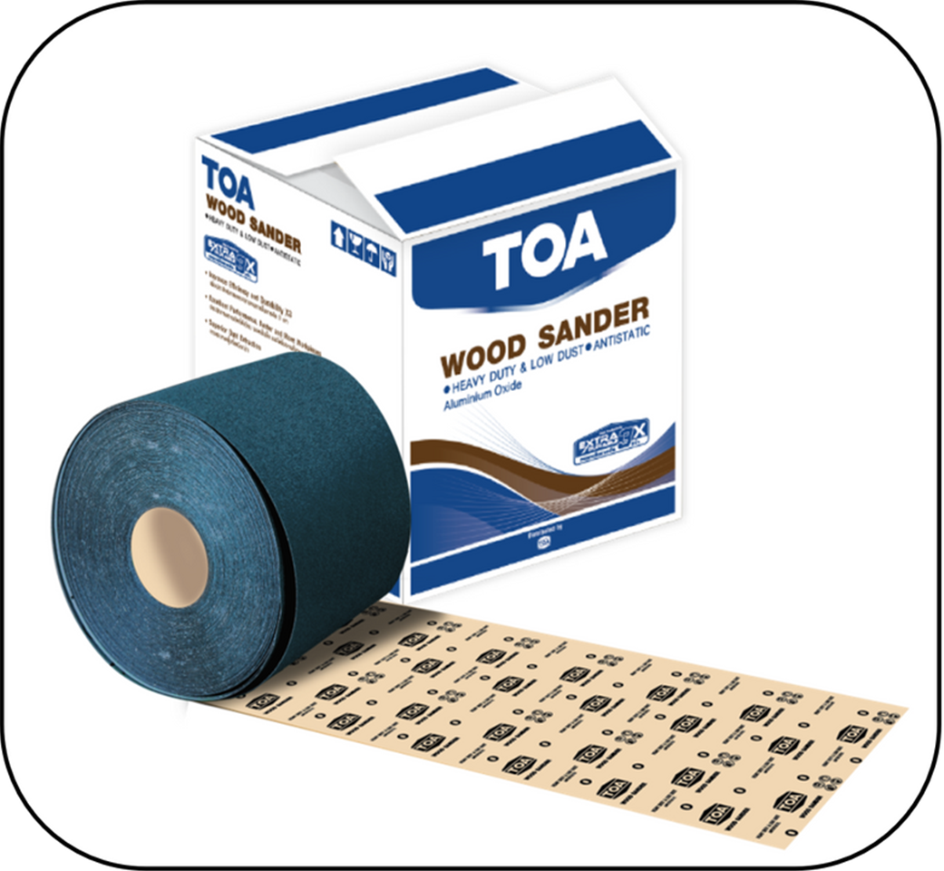 #TOA กระดาษทรายตัด กว้าง30cm No. 60